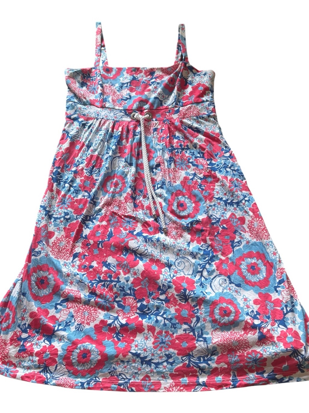 Lilly Pulitzer red white blue dress